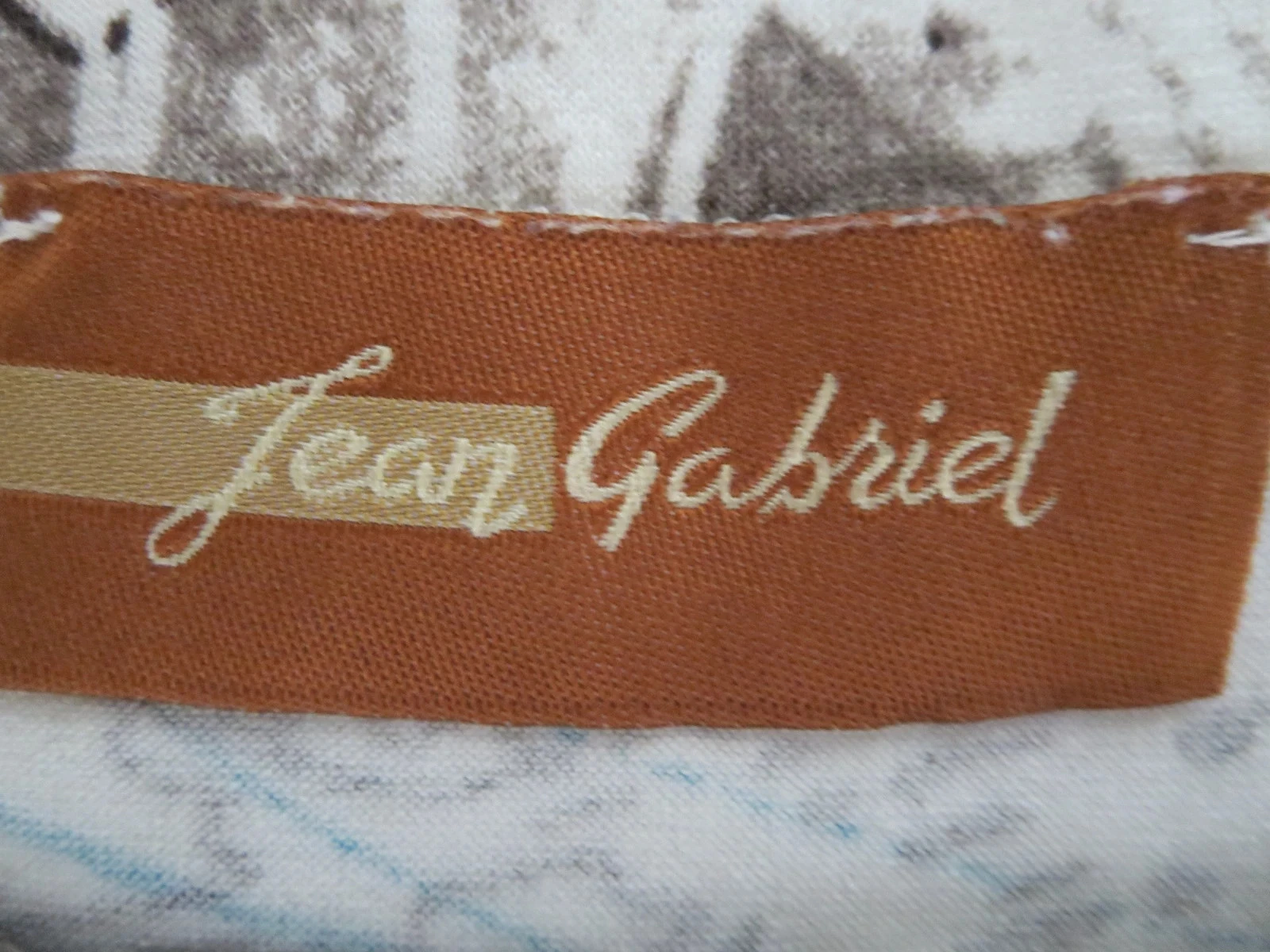 Tunique artistique asymétrique Jean Gabriel - Multicolore - Taille 44 (XXL) – photo 3